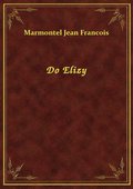 Do Elizy - ebook