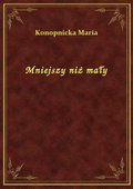 Mniejszy niż mały - ebook