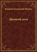 Niestatek serca - ebook