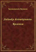 Sielanka dziewiętnasta. Rocznica - ebook