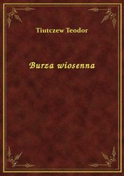 : Burza wiosenna - ebook