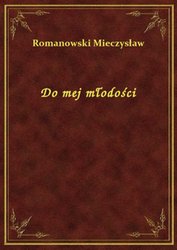 : Do mej młodości - ebook