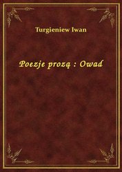 : Poezje prozą : Owad - ebook